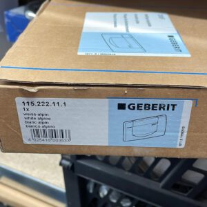 Abdeckplatte 200F weiss-alpin Spül-Stopp-Spülung, für UP-SPK GE